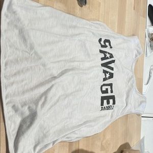 Savage barbell tank